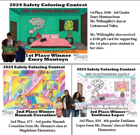Coloring Contest Winners